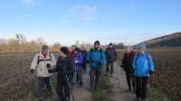 sur les chemins agricoles pour rejoindre Illfurth